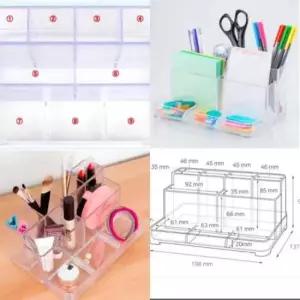 [문구/오피스] 사무용 문구 정리함 데스크 오거나이저 볼펜 수납대 마카펜 정리 바스켓 문구용품 수납함