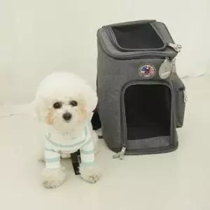 [반려] 강아지 럭셔리 이동가방 1P 반려견 외출 이동장 백팩