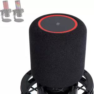 선몬 쿼드캐스트 2 마이크 팝 필터 하이퍼엑스 마이크와 호환되는 윈드스크린 - 폼 소음 감소 음질 개선