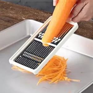 양면 스테인리스 당근채칼 무채칼 채칼 손잡이 굵은채