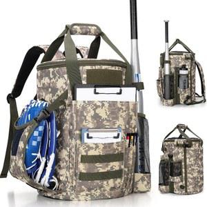 6갤런 볼 버킷, 백팩 및 어깨끈이 달린 야구 버킷 백에 맞는 스마스롭 코치 가방