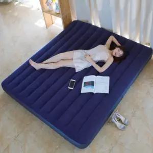 에어매트+발펌프세트(킹) 인텍스 (네이비) 듀라빔