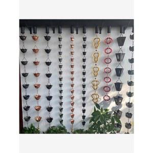 풍경 주물 사찰 손잡이 글자 소리 주철 황동 워낭 체인 상단 스타일 윈드차임