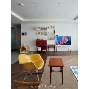 흔들의자 1인용 안락 의자 발받침 레이지 엔틱 1인 락킹 거실 미드 흔들 시트