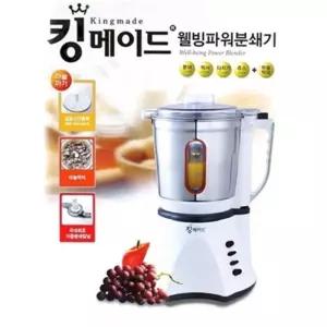 MSM-3060 킹메이드 대형스텐믹서기 마늘박피기분쇄기