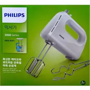 필립스 핸드믹서 3000 시리즈 + 반죽기 + 휘핑기 HR3705/00