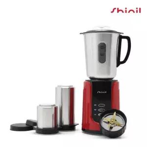 신일 스텐 멀티 믹서기 SMX-C110WK 레드 티타늄코팅칼날 커트컵3개