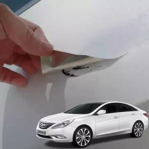 YF 쏘나타 페인트 WHC 스티커 화이트 크리스탈