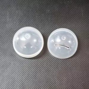 뽑기 캡슐 58x65mm 전체 투명 타원형 토이 저금통/추첨볼/장난감/이벤트/가챠/생일/파티/동호회/행사/용품