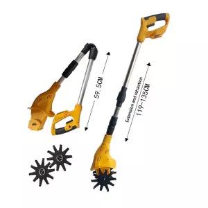 휴대용 충전예초기 제초기 마키타 21V 배터리용 전기 경운기 잔디 깎는 기계 정원 로터리 다 제초 트리머