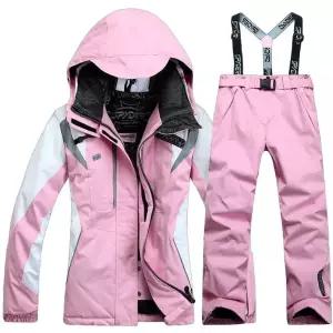 여성용 방한 복 고품질 겨울 스키웨어 상의 스키복 보드 방수 보드복 스키