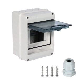 PC 플라스틱 IP65 방수 퓨즈 박스 HT 박스 터미널 레일 접합 시리즈 DIN 배전함