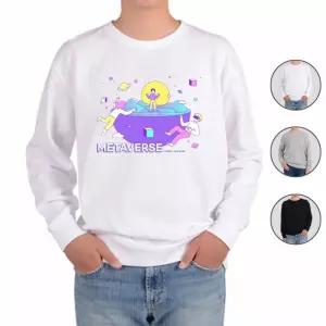 맨투맨 전색상 가상현실 메타버스 세상 am 프린트셔츠 LTb9+2JUj