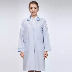 여성 블루 영양사 가운 의사 한의사 위생복 /실험복/약사/병원/물리/치료사/치과