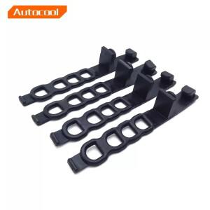 4조각 바이크 오토바이 헤드 라이트 마스크 고무 고정 브래킷 스트립 KTM XCW EXCF HUSQVARNA FC TC TX FX