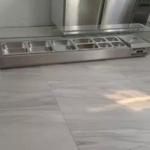 토핑냉장고 6구 가로 반찬 테이블 김밥 업소용