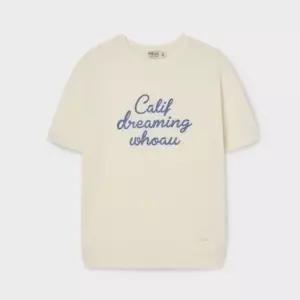 매장정품후아유 여성 Lettering Boucle Sweater WHKAG2422F 115132