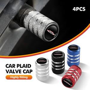 4pcs 알루미늄 자동차 타이어 밸브 캡 휠 방진 밸브 커버 미니 R60 F56 R56 F54 F57 R70 JCW John Cooper W