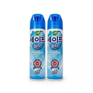 그린세이프 킬라에프 에어졸(무향)-2개 파리모기살충제 에프킬라 벌레퇴치제