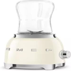 백라이트 노브와 600ml BPA 프리 병 PBF01CRUS 크림이 포함된 SMEG 50의 레트로 스타일 개인 블렌더