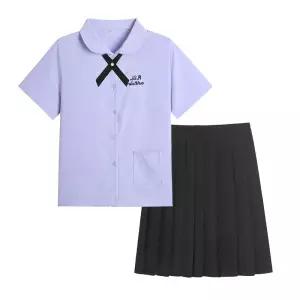 태국 여름 세트 반팔 스냅사진 코스프레 스커트 의상 졸업사진 교복 학생