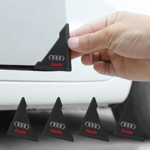 2Pcs 자동차 도어 코너 커버 범퍼 안티 스크래치 보호기 아우디 A3 8L 8V 8P A4 B5 B6 B7 B8 A5 A6 C5 C6 C