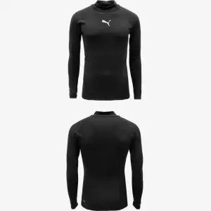 푸마 이너웨어 보온성 좋은 기능성 블랙 핏한스타일 작업티셔츠 운동티 편안하게입을수있는 스포츠코디