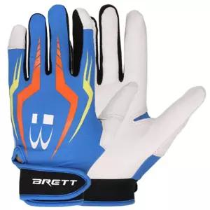 브렛 신축성 미끄러지지않는 배팅장갑 블루 튼튼한 스윙용 가벼운 야구게임 편안한 중고등학생 내구성좋은