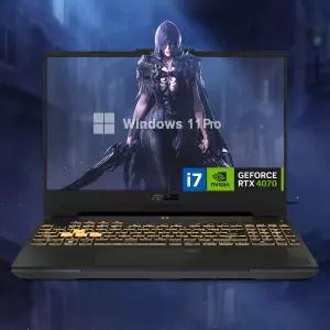 ASUS TUF 15.6 i7 RTX 4070 프리미엄 게이밍 노트북 15.6인치 FHD 1920 * 1080 144Hz 인텔 i7-13620H (비츠