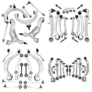 서스펜션 부품 C5 C6 C7 B5 B8 B9 Audi A4 A6 A8 Q7 용 하부 전면 후면 상부 알루미늄 합금 컨트롤 암 키트
