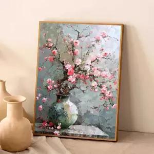 그리기 꽃 유화 제품 액자 해바라기 따라그리기 아트 세트 명화 유화그림