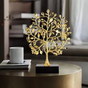 나무모양 장식품 럭셔리 앤틱 단단한 벽장식소품 인테리어