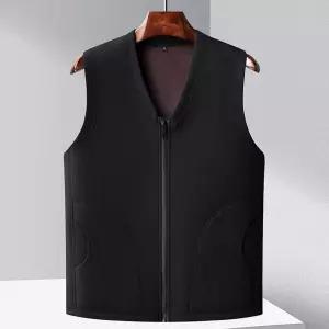 겨울 이너 님성 데일리 가디건 집업 워머 조끼 민소매 중장년 나시 다올4