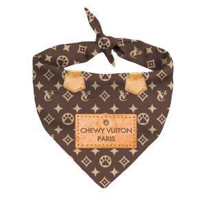 소형 및 대형견을 위한 강아지 반다나 츄이 뷰톤 디자이너 패션 의류 스카프 커치프. 여자 또는 남자 강아지를 재미있는 패러디 선물, 부드러운 내구성 원단, 조절 가능한 타이온 스타일 삼각형