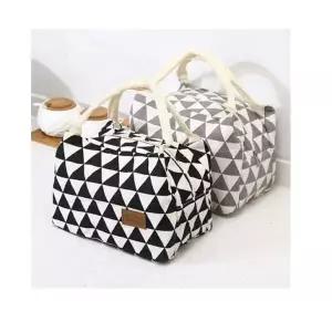 케이스 걱정없는 보온 보냉 도시락 가방 그레이