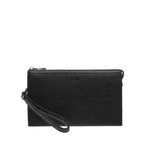 [롯데백화점]닥스 액세서리 YD [GRIPBAG]블랙 가죽 클러치백DBBA2E013