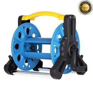 새로운 휴대용 세차 호스 코일 랙 보관 와인 더 자동차