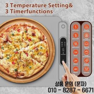 음식 보온기   전체 표면 가열 롤업 3단계 온도 설정 파티