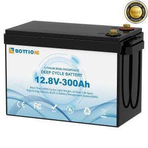 딥사이클 리튬 이온 배터리 내장 BMS 팩 A 등급 12V 300Ah LiFePO4 EUUS 주식 Lifepo4