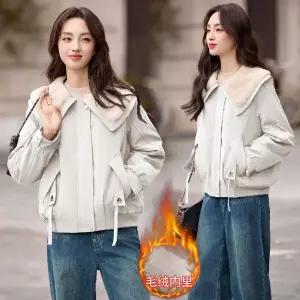 겨울 캐주얼 여성패션 모피 코트 램스울 기모 쇼트 자켓 DL4