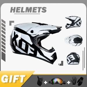 완벽한 MX 안전 키트: 풀페이스 헬멧, 고글, 장갑 - DOT 인증 유소년  바이크 오토바이 ATV 라이딩 선택