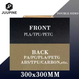 마그네틱 침대 Pei 300x300 빌드 플레이트 KINGROON KP5L 용 양면 Pet 스프링 강판 히트 베드