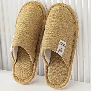 린넨 실내화 여름거실슬리퍼 여름실내슬리퍼 린넨슬리퍼 린넨거실화