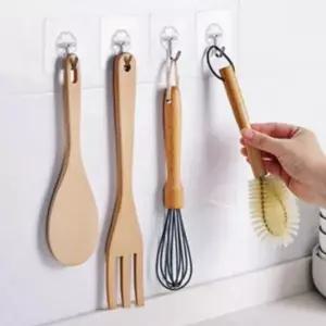 투명 매직 후크 벽걸이 소품걸이