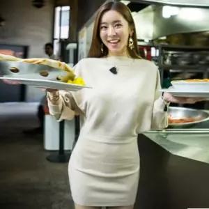 미에스틸로 여친 스커트 원피스 니트 가을 힙업 슬림핏 가오리핏 하객 ADOR3