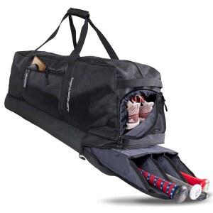 가방, 기어 포켓이 파워넷 가방 소프트볼 내부 스트랩 있는 패딩 야구 더플백, 및 프로 슬리브가 배트