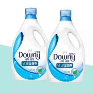 다우니 프리미엄 세탁세제 액체형 냄새딥클린 프레시 클린 본품 3L 2개