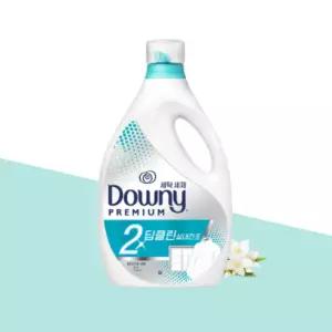 다우니 프리미엄 세탁세제 액체형 실내건조 2X 딥클린 본품 2.7L 1개