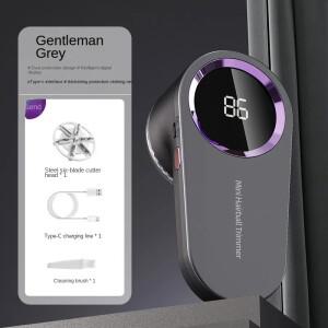 의류용 보푸라기 제거기, 휴대용 전기 솜털 펠렛 충전식 원단 면도기, LED 디스플레이