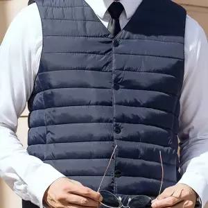 남성 겨울 패딩 정장 L4XL 패딩조끼 캐주얼 정장조끼